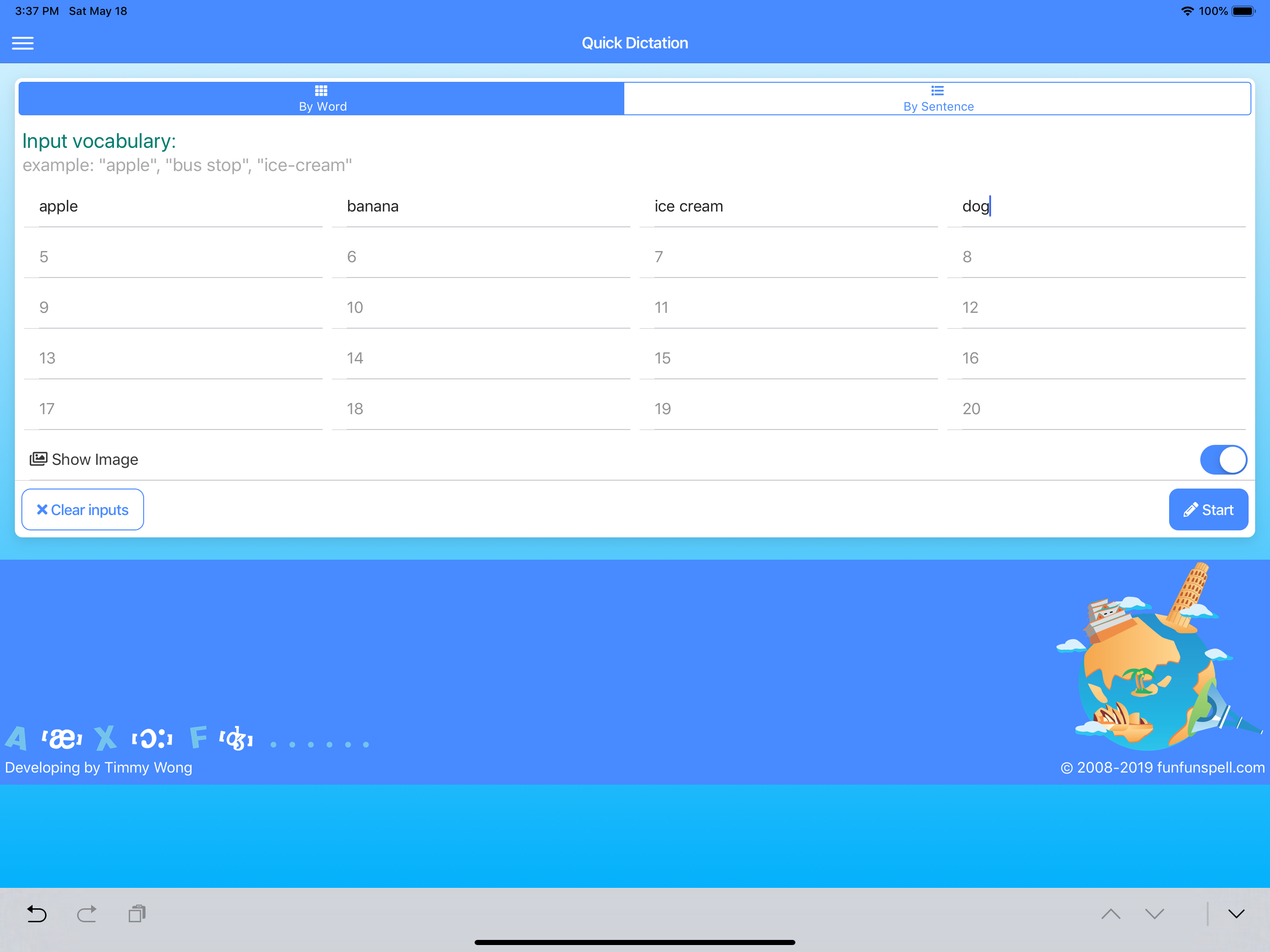 FunFunSpell English Dictation screenshot 12