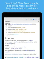 french dictionary & thesaurus айпад изображения 1