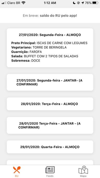 Screenshot #1 pour AppUFSCar