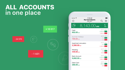 Cost Track: your Money Tracker Screenshot