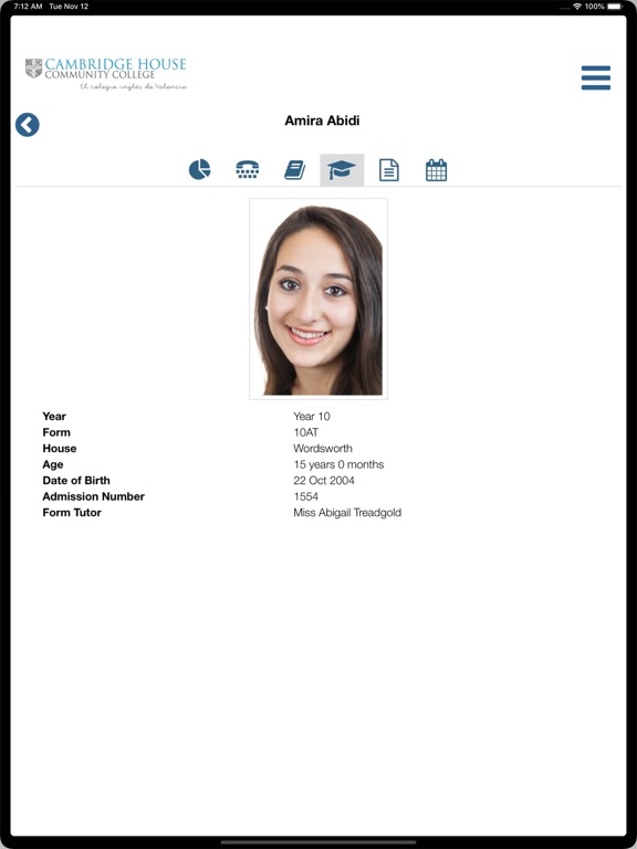 App screenshot
