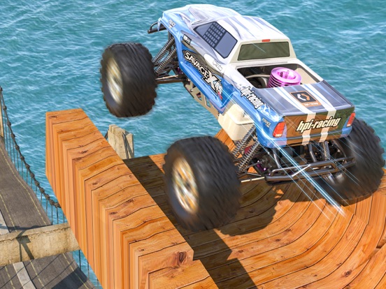 Fearless Monster Truck Stunts iPad screenshot