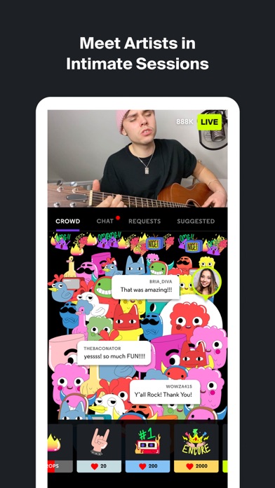 Sessions: Live Music Streaming screenshot 2