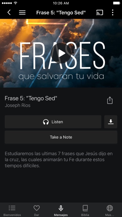 Iglesia Generaciones Screenshot
