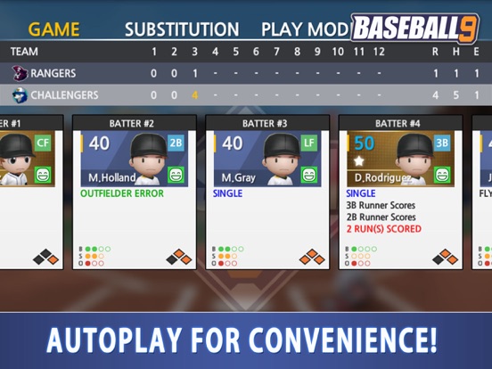 Игра BASEBALL 9