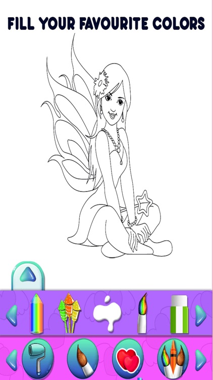 Angel Kids Coloring Book