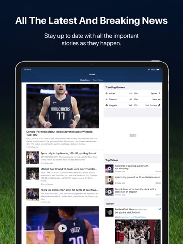 NBA Live for iPad: Live scoresのおすすめ画像5
