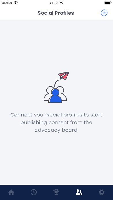 Social Advocacy Screenshot