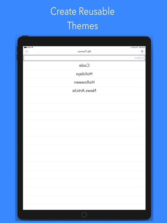 Textify: Easily beautify text! iPad screenshot 5 - Productivity app