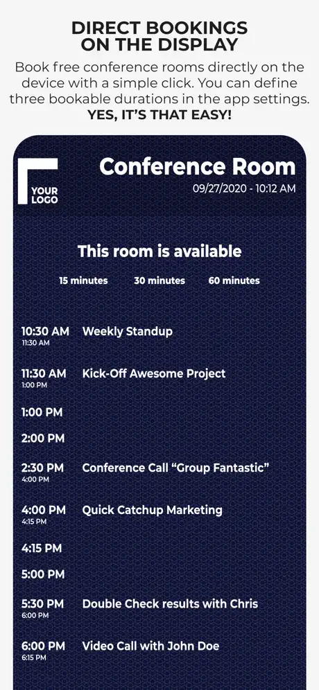 Conference Room Display 2