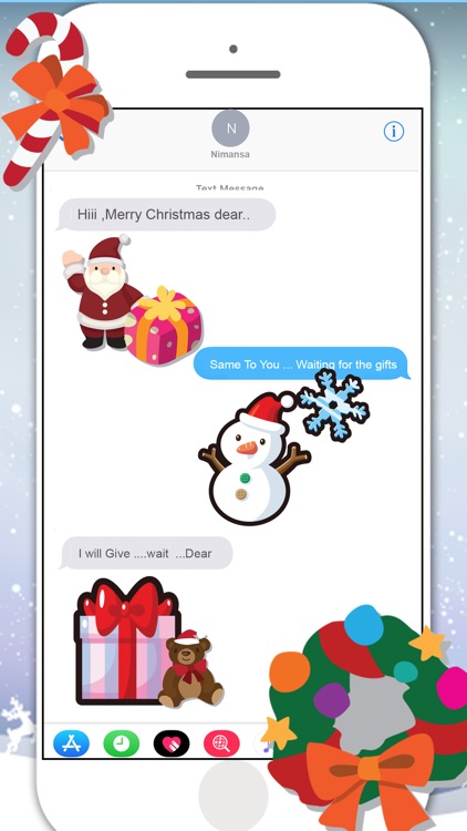 Cute Christmas Greetings screenshot-3