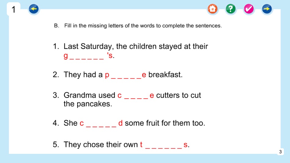 #5. EnglishSmart to Go Grade 2 (iOS) By: Team Zero Studio Limited