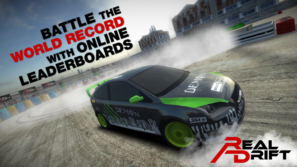 #3. Real Drift Car Racing Lite (iOS) 由: Real Games SRLS