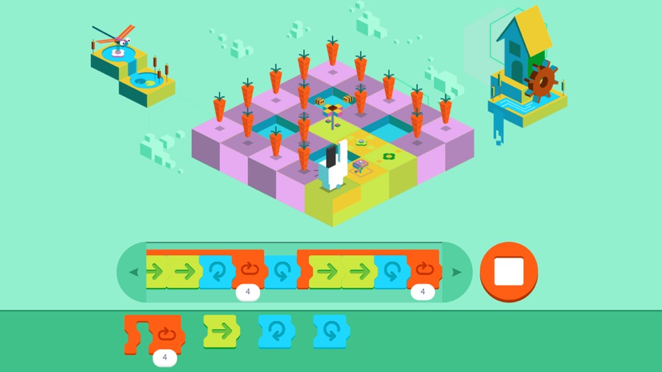 #4. Bunny Rush Stack Bounce 3D (iOS) 由: Max Games Production