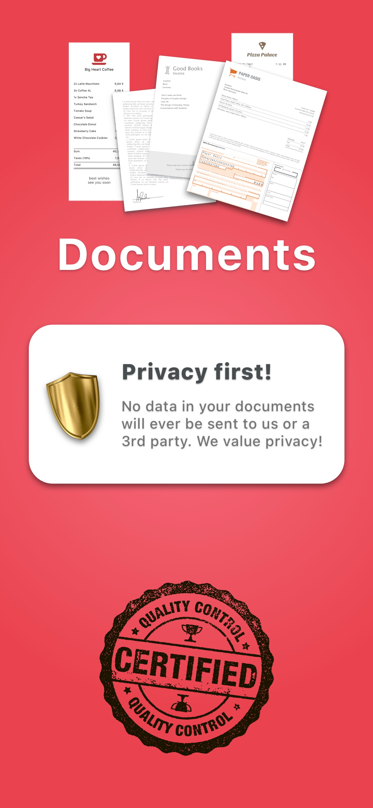 ScanPro App - Docs, PDF & Sign