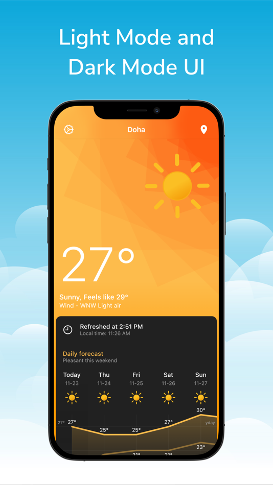 #2. Weather: Today and Forecast (iOS) 由: Bang Hoang