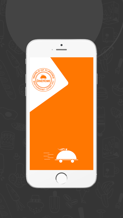 DineHome Driver App-Restaurant Screenshot