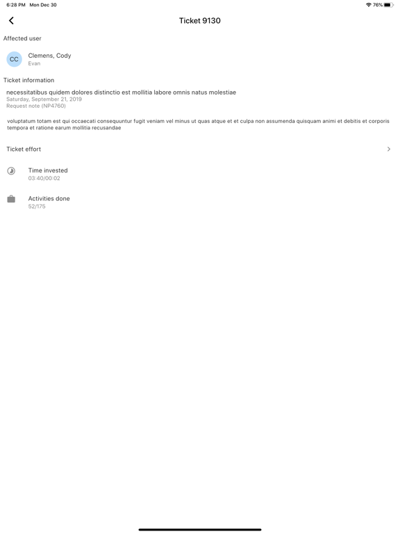 Screenshot #6 pour MAINT Service Desk