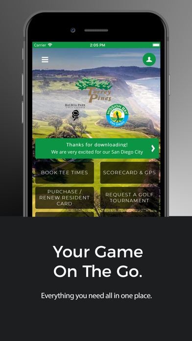 San Diego City Golf Screenshot