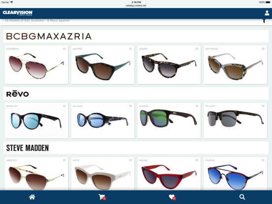 Screenshot #4 pour ClearVision Optical Catalog