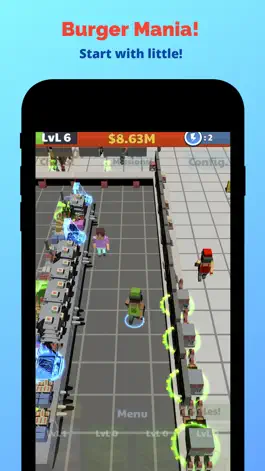 Game screenshot Burger Mania! - Idle Tycoon hack