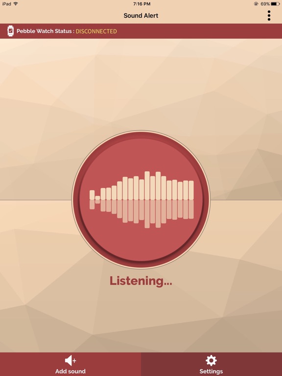 Screenshot #5 pour Sound Alert.