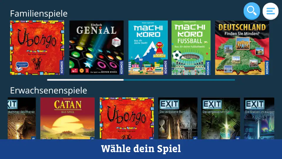 Screenshot von Die KOSMOS Erklär-App auf dem iPhone 1