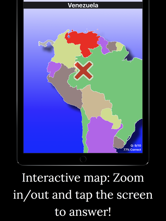 Screenshot #6 pour World Map Challenge! Edu Ed.