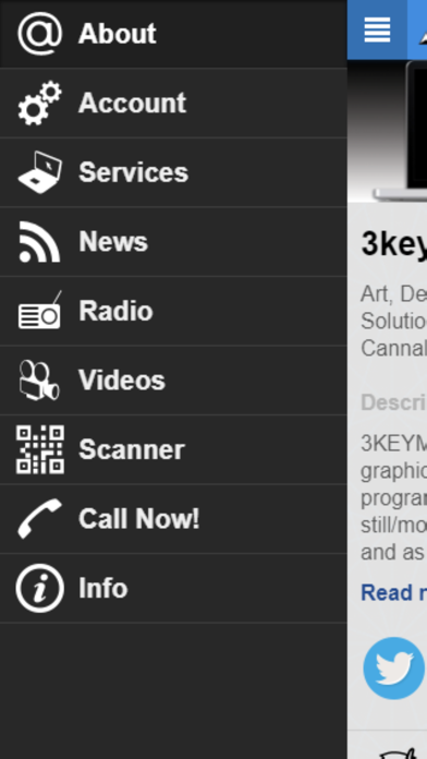Screenshot #1 pour 3KEYMEDIA