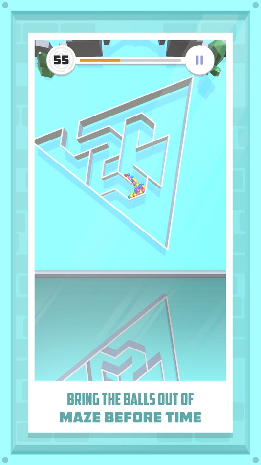#5. Balls Rotate Mirror Maze (iOS) 由: Niraj Mangukiya