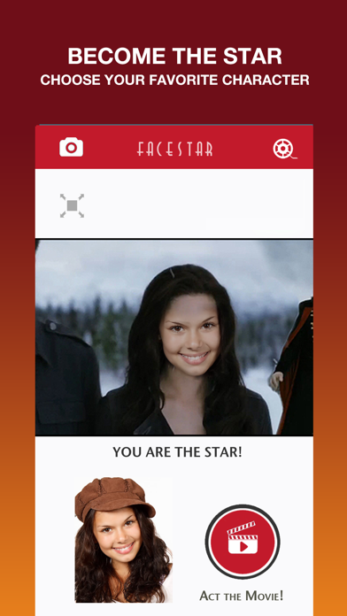 FaceStar App Screenshot