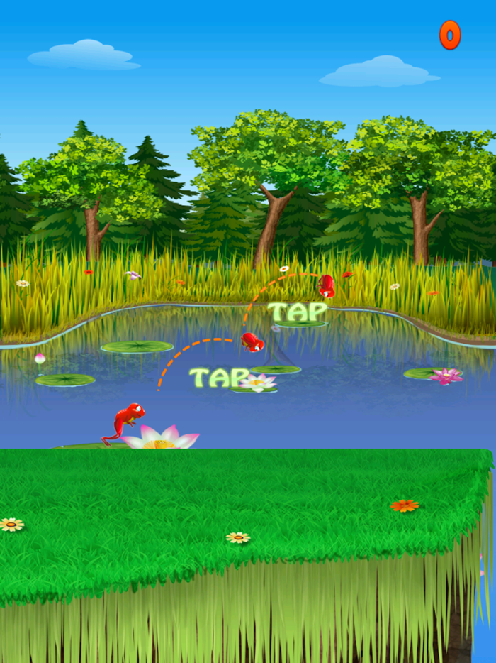 Frog Amazing Run and Jump Game