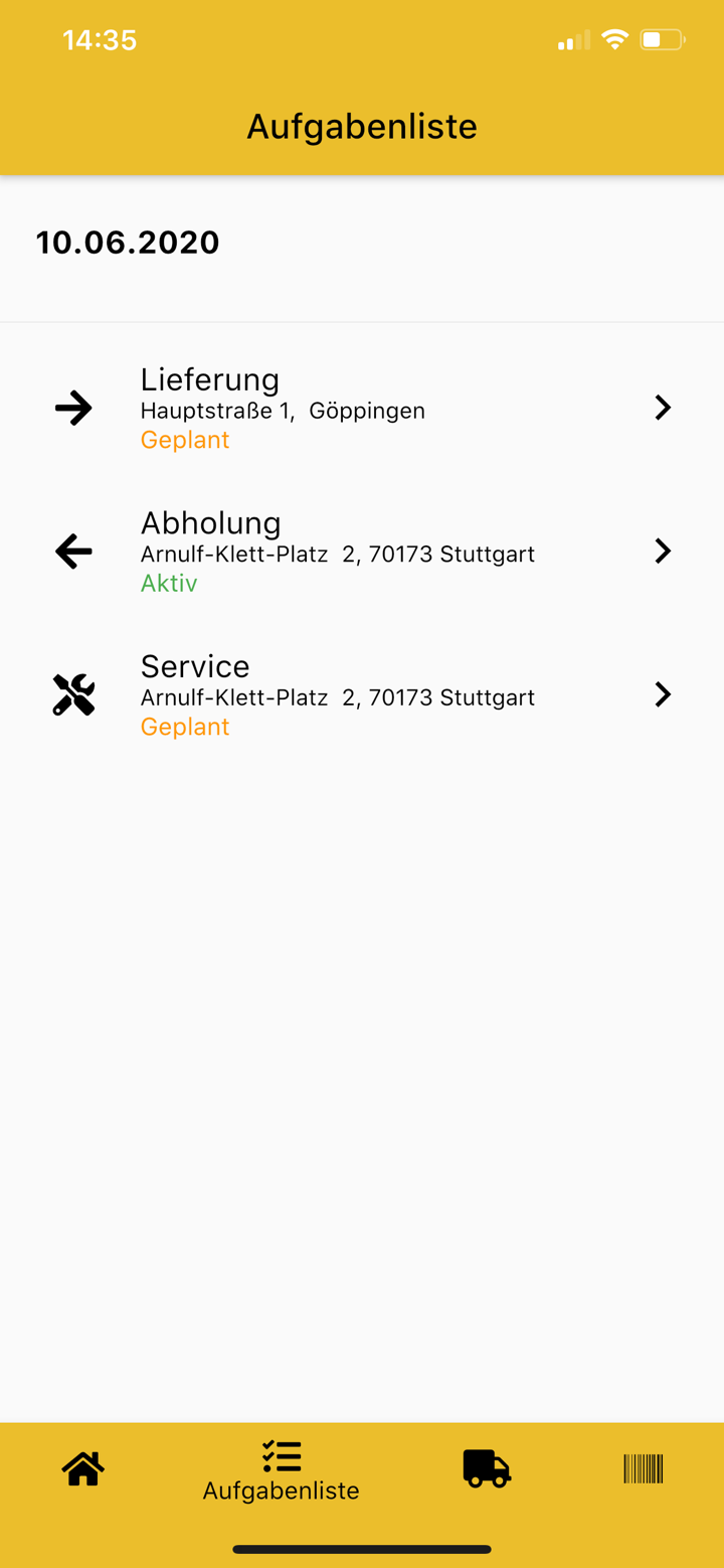 dispoprofi screenshot 2