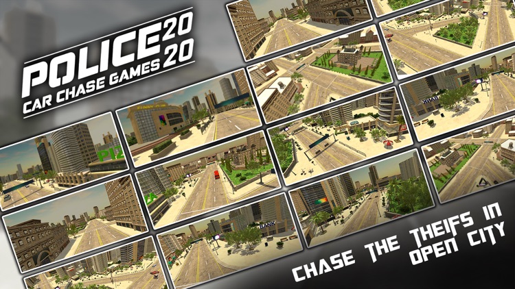 Police Car Chase Games 2020 screenshot-3