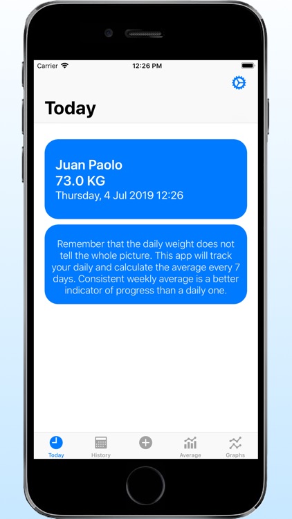 Average Weight Tracker screenshot-3