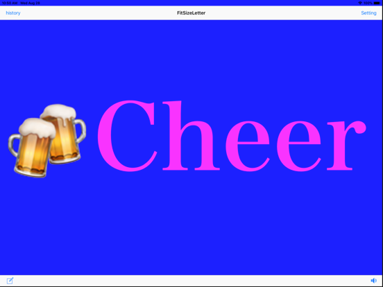 Screenshot #4 pour FitSizeLetter