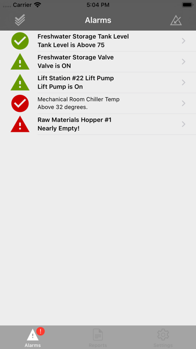WIN-911 Mobile Screenshot