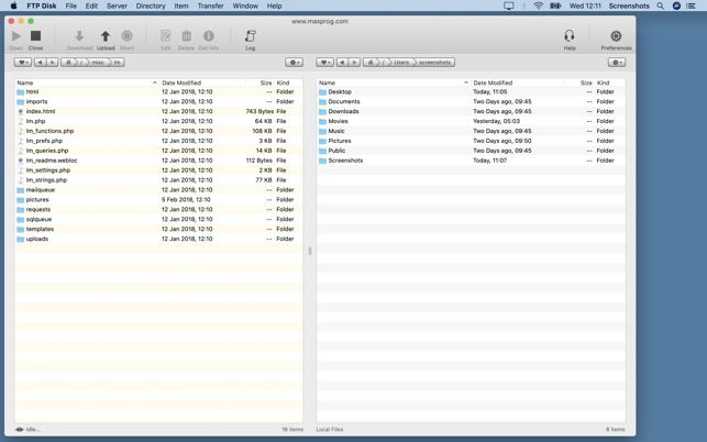 ‎FTP Disk Screenshot