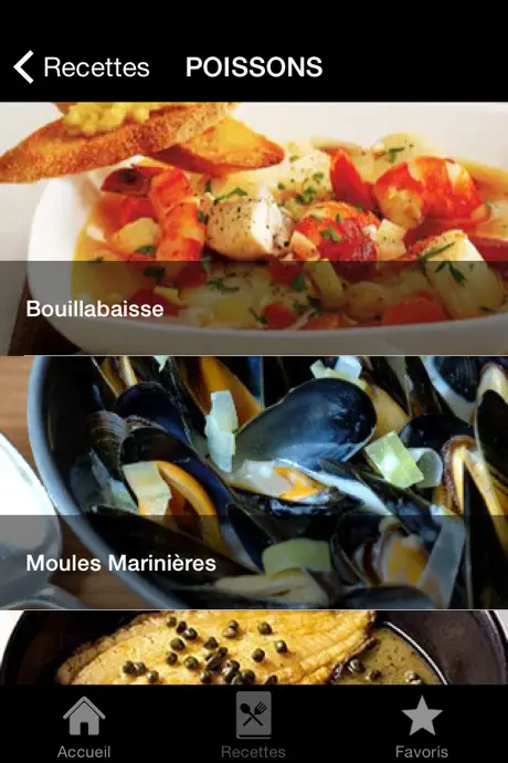 Recettes de cuisine française