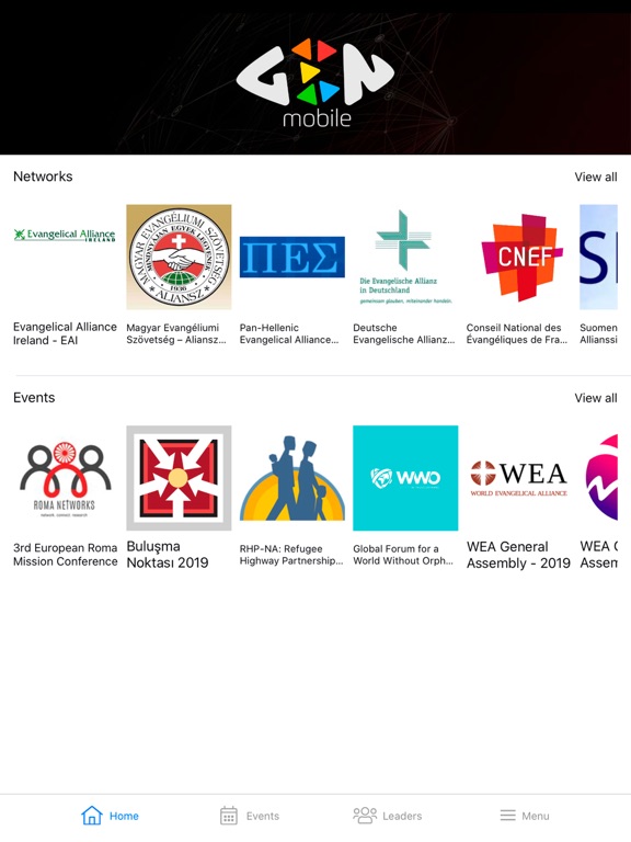 GenMobile App iPad screenshot 2 - Social Networking app