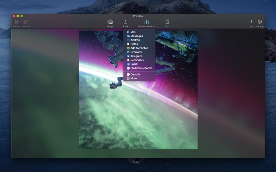 #3. Phidden (macOS) Podle: Ragazzetto Project