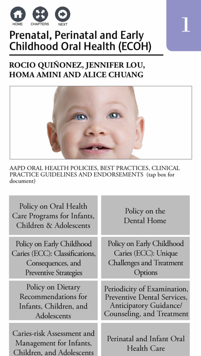Handbook Pediatric Dentistry Screenshot