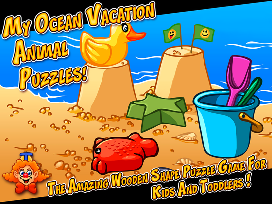 oceaan dieren kind vorm puzzel iPad app afbeelding 5