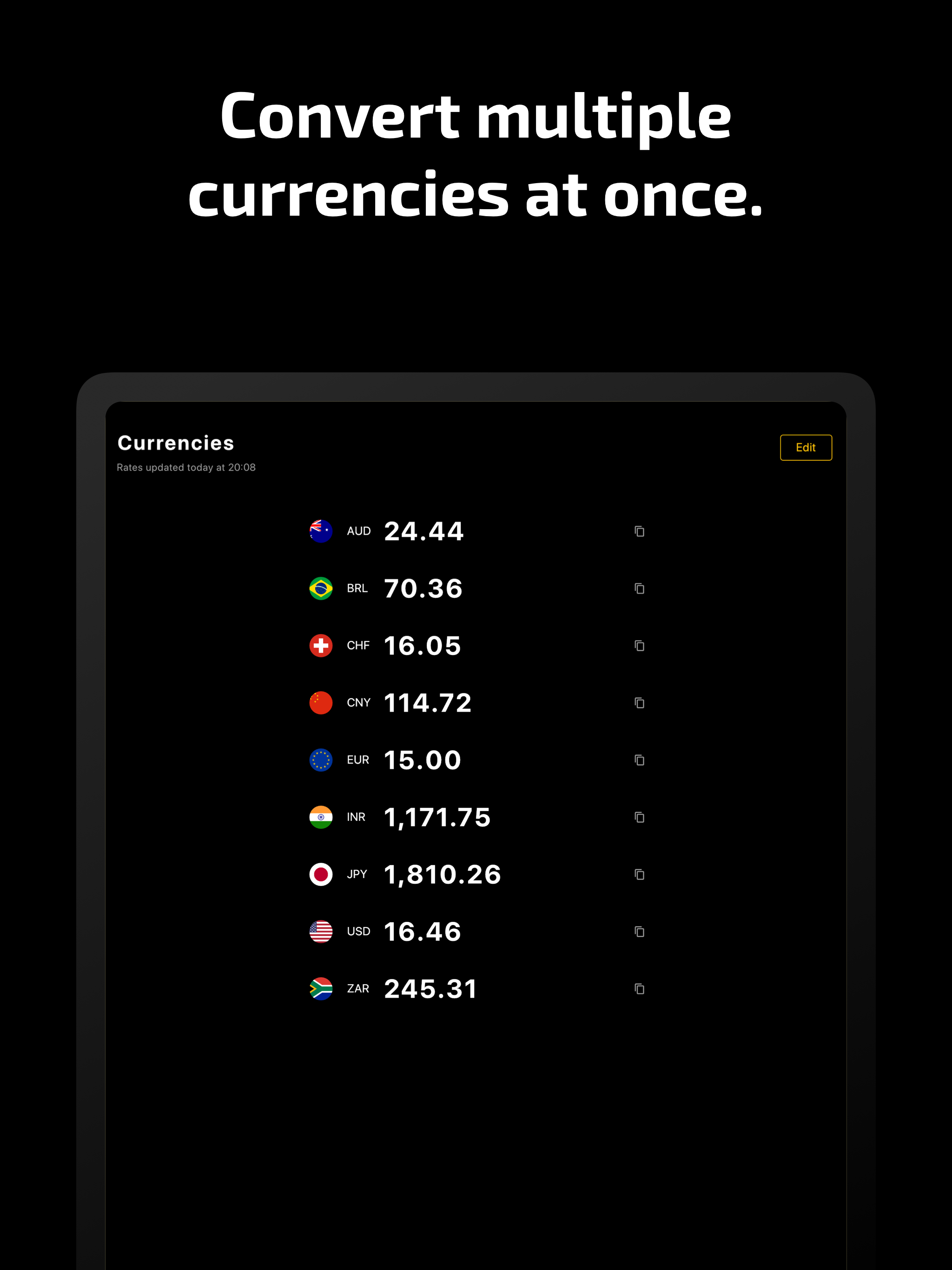Concurrency Currency Converter