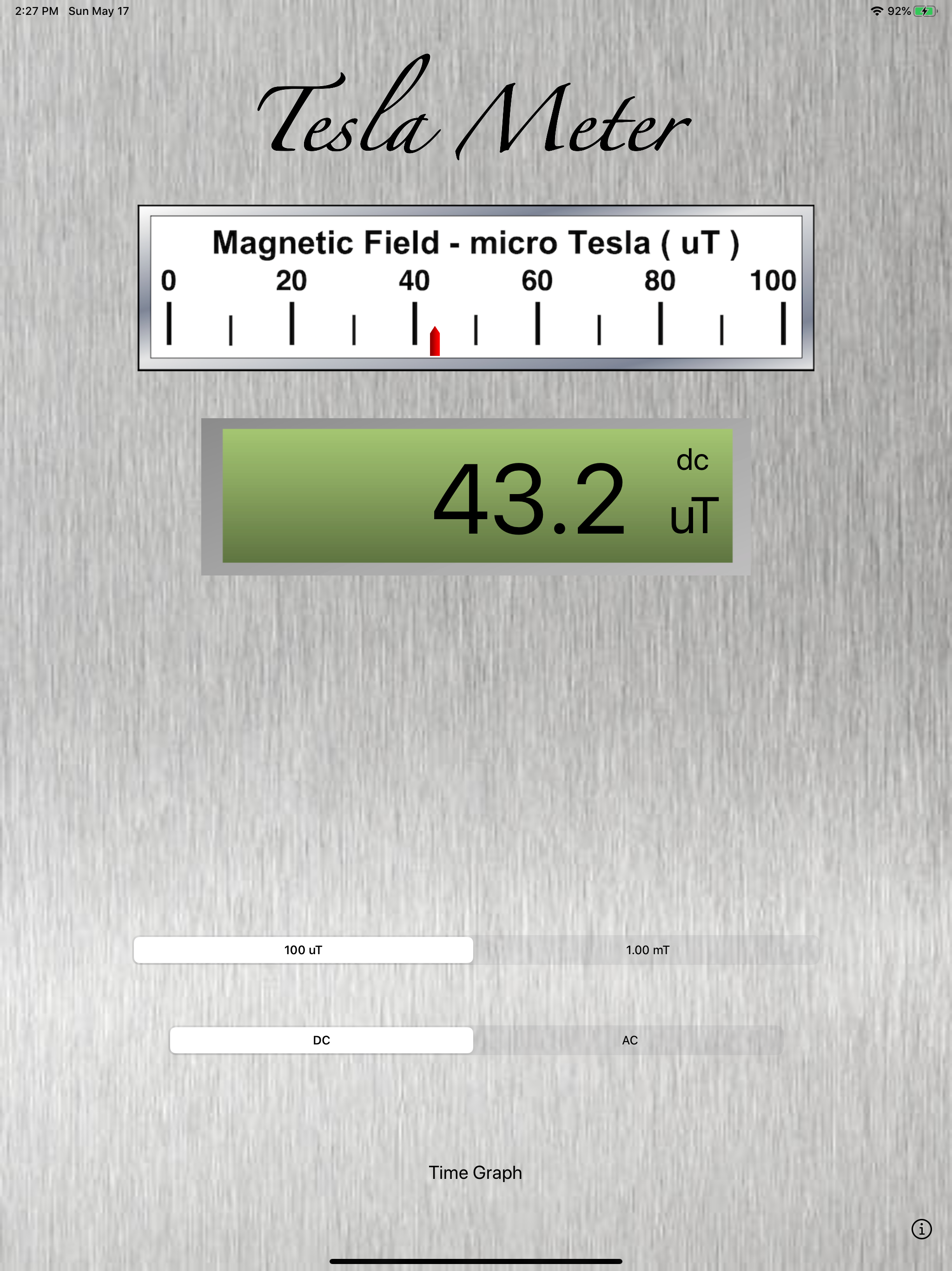 Tesla Field Meter