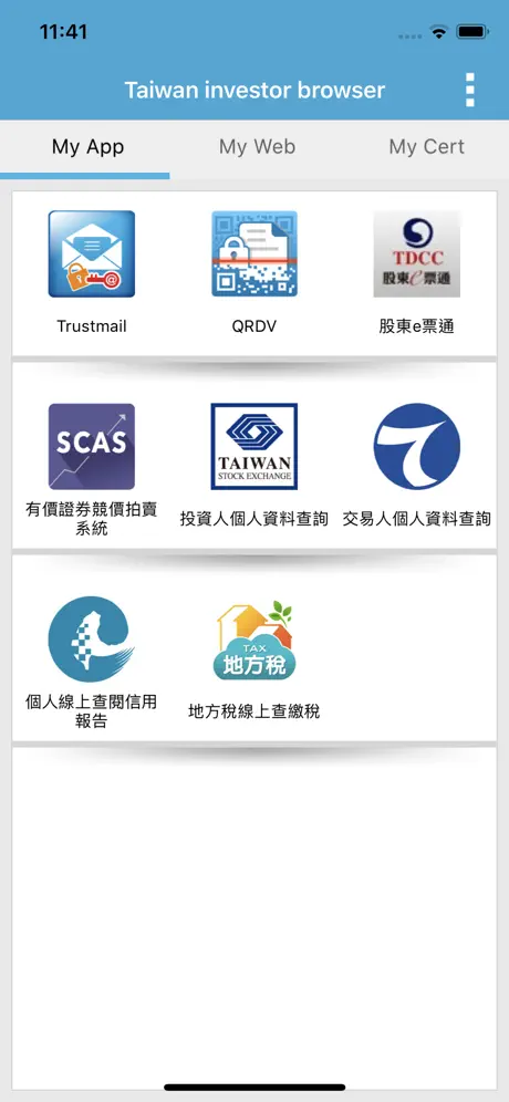 Taiwan investor browser