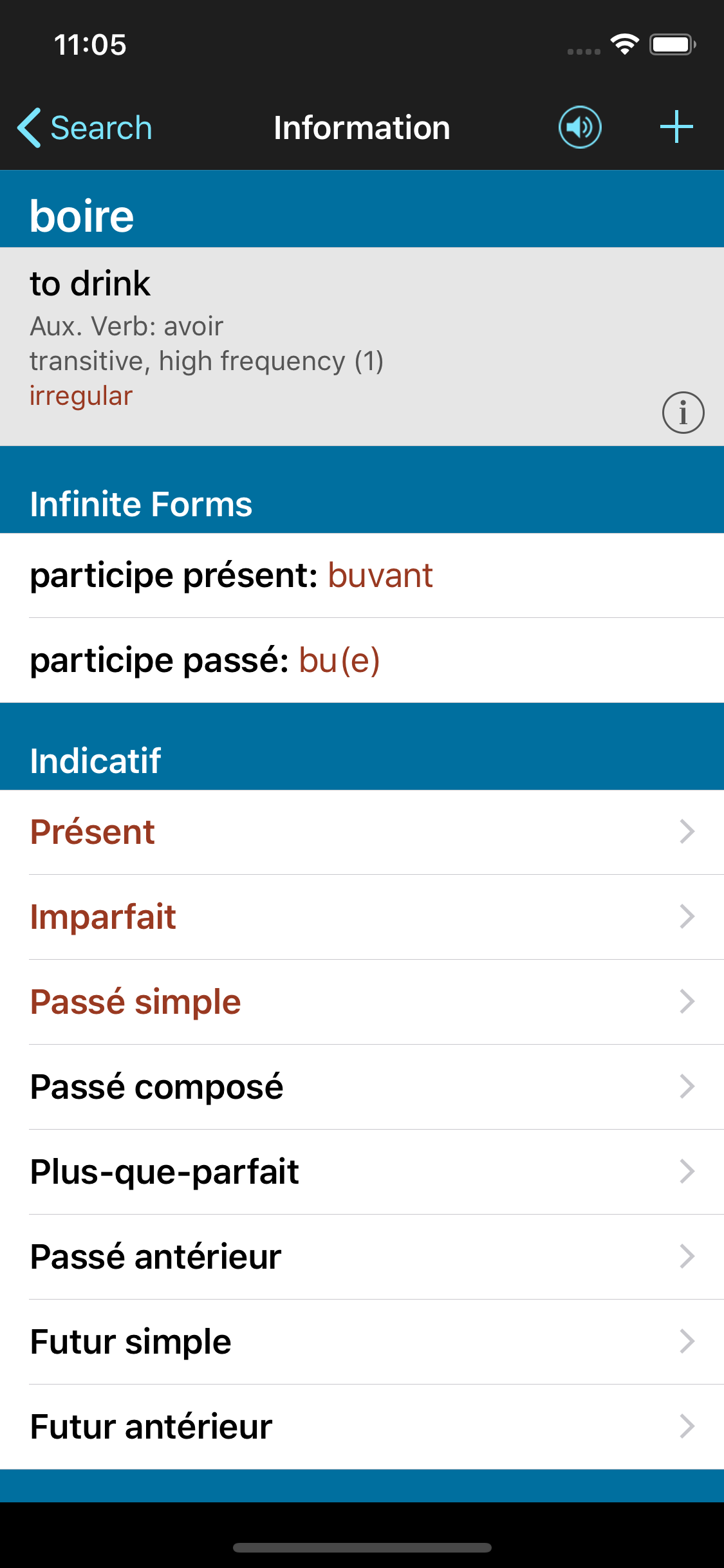 French Verbs & Conjugation