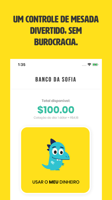 Screenshot #1 pour O Meu Banco controle de mesada