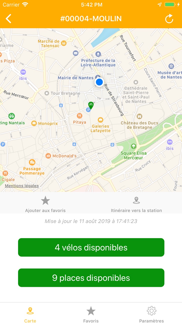 iPhone screenshot