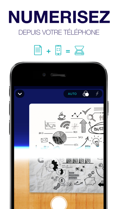 Screenshot #1 pour Scanner App ∙ Numérisation PDF